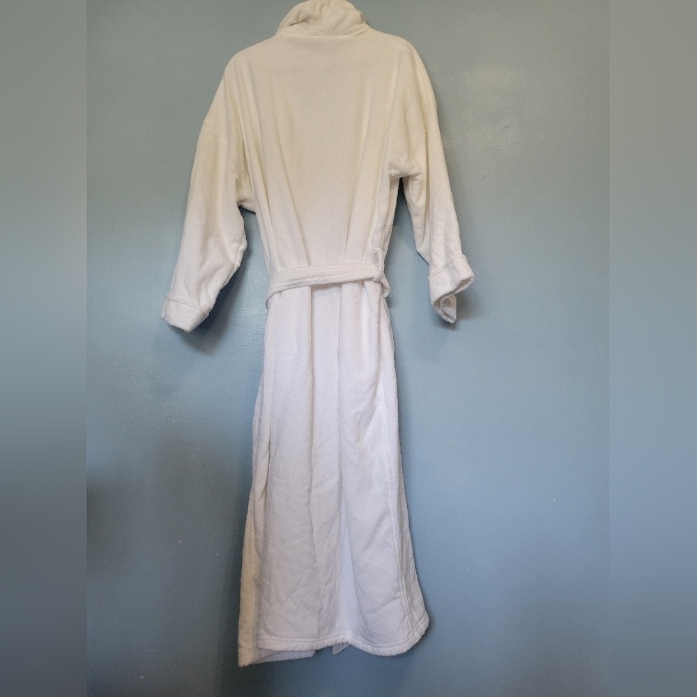 NFL Rams Velour Shawl White Robe OS - Picture 2 of 10